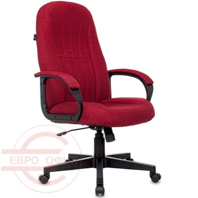 T-898AXSN Кресло для руководителя  Бюрократ, обивка ткань (Красный 38-410) T-898AXSN Кресло для руководителя  Бюрократ, обивка ткань (Красный 38-410)