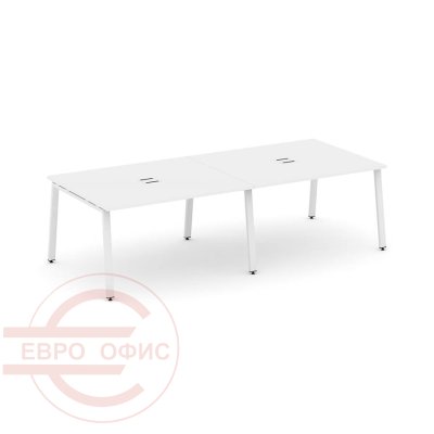 SN-6A.SPRG-043 Стол для переговоров RIVA Style Project (Белый/Металл Белый)