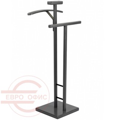 Галант 340 Вешалка костюмная Мебелик (Черный/серый графит) Галант 340 Вешалка костюмная Мебелик (Черный/серый графит)