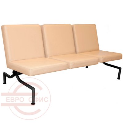 SLOT Многоместная секция  COMFORUM, обивка экокожа (Бежевый)