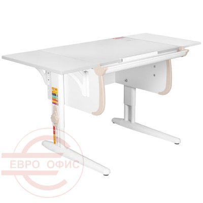 Parta 1/75-40 + Polka_b 1/550-2 Парта с полкой ДЭМИ (Бежевый)