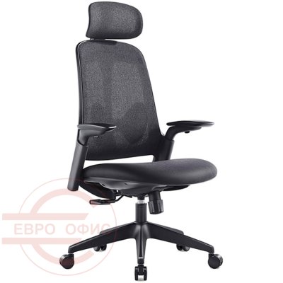 7217A-1 Кресло для руководителя  Евро Офис, обивка ткань (Черный MT05-1 + MТ02-1) 7217A-1 Кресло для руководителя  Евро Офис, обивка ткань (Черный MT05-1 + MТ02-1)