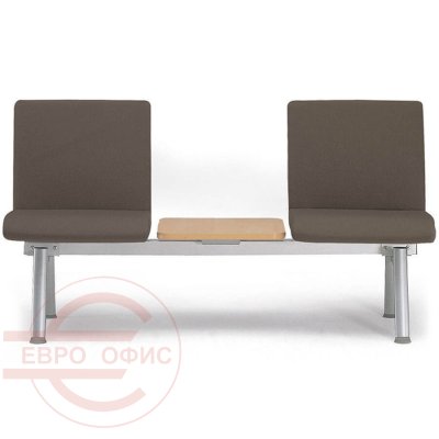 CH122ASZ Многоместная секция CH120 Fursys, обивка иск. кожа (Серый) CH122ASZ Многоместная секция CH120 Fursys, обивка иск. кожа (Серый)
