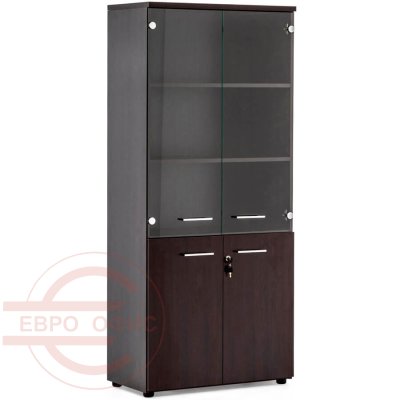 72H002 Шкаф комбинированный Profoffice Fermo Wood (Венге)