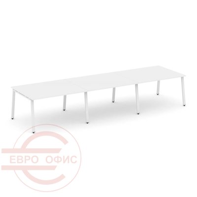 SN-6A.SPRG-053.3 Стол для переговоров RIVA Style Project (Белый/Металл Белый)