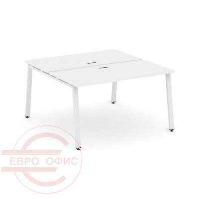 SN-6A.DRS-024 Рабочая станция двухсторонняя RIVA Style Project (Белый/Металл Белый)