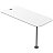 ZT-009 Стол ZUM, HECOR (Белый) ZT-009 Стол ZUM, HECOR (Белый)