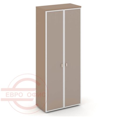 ES.ST-1.10R U Шкаф высокий широкий RIVA Estetica (Латте/Лакобель umbra)