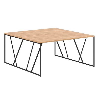 LWST 1516 Столы двойные SKYLAND LOFTIS (Дуб бофорд/черный)
