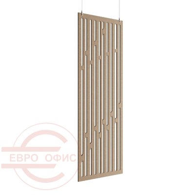 ACO-C-12 Акустическая перегородка 800х9х2400 мм. Линии Евро Офис (Бежевый (AC-02))