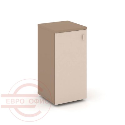 ES.SU-3.1(L) Стеллаж низкий узкий левый RIVA Estetica (Латте/Капучино)