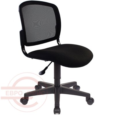 CH-296NX Кресло для персонала  Бюрократ, обивка комбинированный (Черный Neo Black)