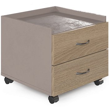 W-18 Мобильная тумба Мебель Стиль Work (Делиос / антрацит)