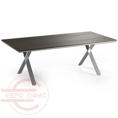 KV-220K Стол для переговоров Мебель Стиль Kvins (Дуб жжёный)