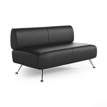 В-5 Диван-модуль двухместный Вейтон (Чёрный (Fiji black))