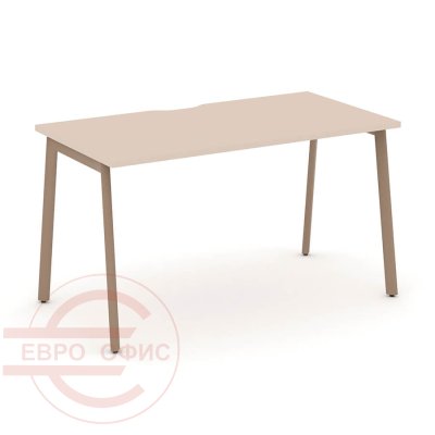 ES.SP-3-VP Стол письменный RIVA Estetica (Капучино/Металл Латте)