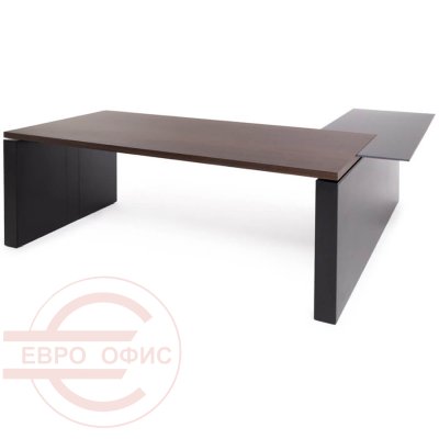 104 103 sx Стол письменный Profoffice RENZ (Эвкалипт / черный)