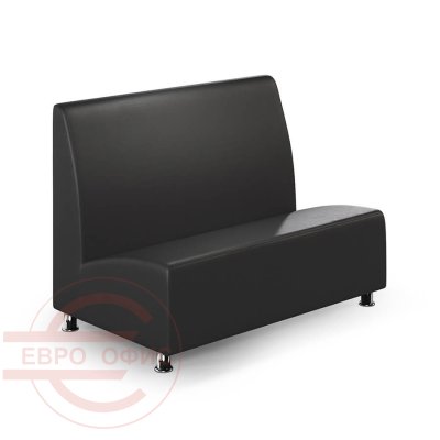 М2-2 Диван двухместный Манхеттен 2 (Черный (Oregon 16))