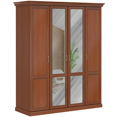 ПК-ВР-ГГ233Х192 Гардероб ФЕЛИКС Версаль (Орех Орвието)