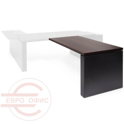 104 301 Брифинг-приставка Profoffice RENZ (Эвкалипт / черный)