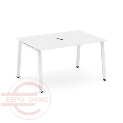 SN-6A.SPRG-004 Стол для переговоров RIVA Style Project (Белый/Металл Белый)