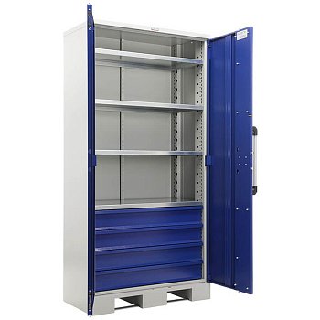 AMH TC-004040 Шкаф инструментальный тяжёлый AMH TC ПРОМЕТ (Корпус (RAL 7038), дверь ящика (RAL 5002).)