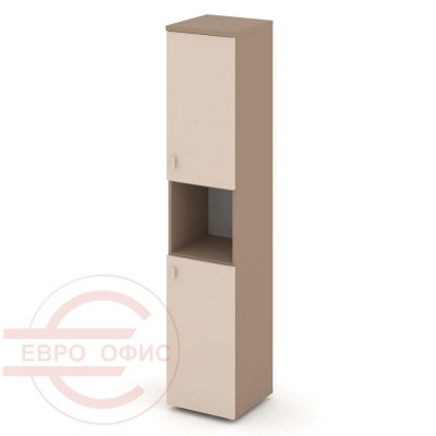 ES.SU-1.5 (R) Шкаф высокий узкий правый RIVA Estetica (Латте/Капучино)