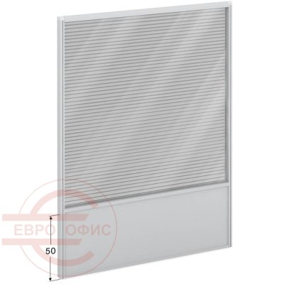 ПК-ЛГ-МДК200х150/50Ж/Д Модуль комбинированный ФЕЛИКС (Стекло+серый)