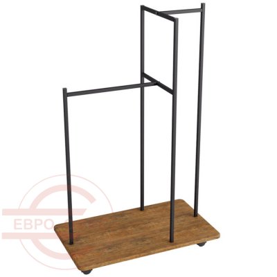 Стик Вешалка гардеробная Мебелик (Дуб американский)