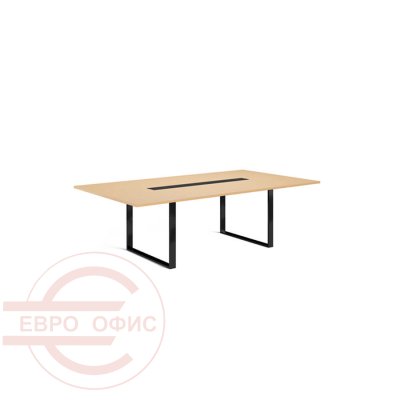 101 910 Black Стол д/перегов L256 Profoffice Exe (Дуб светлый/Чёрный)