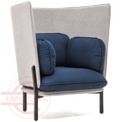 Bellagio 1 high UNO Кресло Белладжио / Bellagio (Серо-синий)