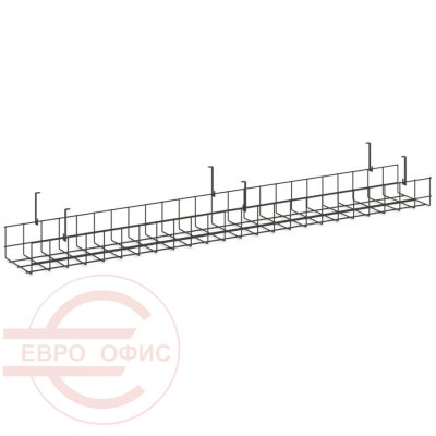 KK-S-60 Кабель-канал П-образный сетчатый узкий RIVA Style Project (Антрацит)