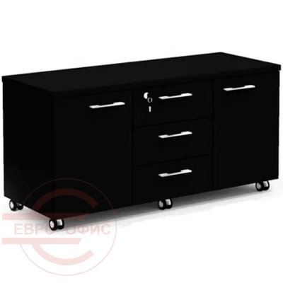 Kvs-31 Тумба сервисная Мебель Стиль Kvins Slim (Чёрный)