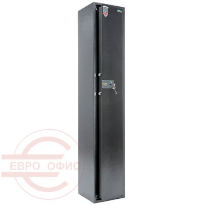 АРСЕНАЛ 161T Оружейный сейф VALBERG, ключевой (Серебристый антик)