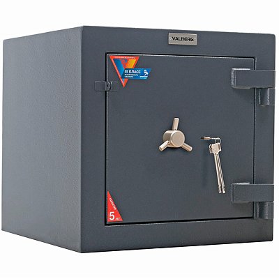 ФОРТ 50 Взломостойкий сейф VALBERG, ключевой (Графит (RAL 7024))