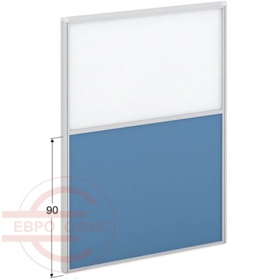 ПК-ЛГ-МДК167х120/90П/Д Модуль комбинированный ФЕЛИКС (Полик. белый матовый+голубой)