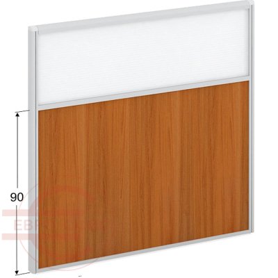 ПК-ЛГ-МДК138х140/90П/Д Модуль комбинированный ФЕЛИКС (Полик. белый матовый+ит.орех)