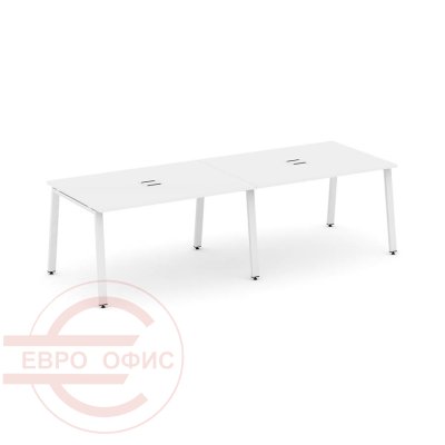 SN-6A.SPRG-014 Стол для переговоров RIVA Style Project (Белый/Металл Белый)