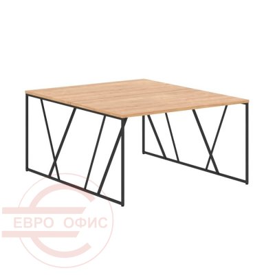 LWST 1316 Столы двойные SKYLAND LOFTIS (Дуб бофорд/черный)