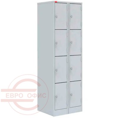 ШРМ-28 Шкаф для одежды и сумок ПАКС, ключевой (Светло-серый (RAL 7035))