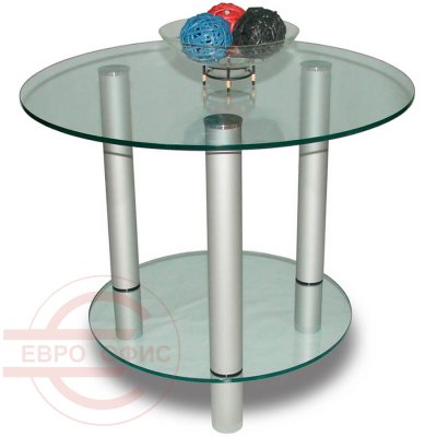 Танго Журнальный стол Мебелик (Металлик) Танго Журнальный стол Мебелик (Металлик)