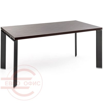FE180 Стол L180 Profoffice Fermo Metal (Венге/чёрный)