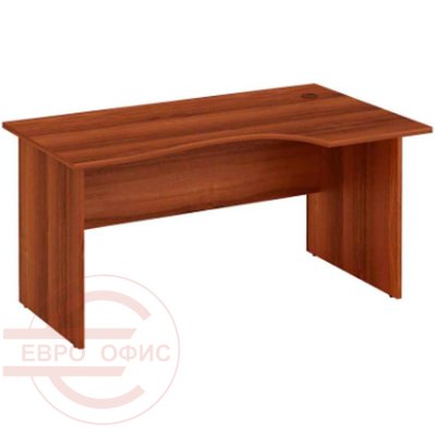 Альфа 62.21 УЦ Стол интегральный правый Евро Офис (орех пегас)