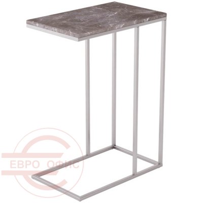 Агами Журнальный стол Мебелик (Серый мрамор)