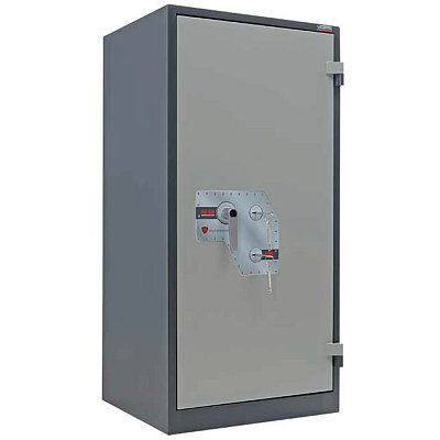 BM-1260KL Огнестойкий шкаф ПРОМЕТ, два ключевых (Корпус – графит (RAL 7024), дверь – светло-серая (RAL 7038))