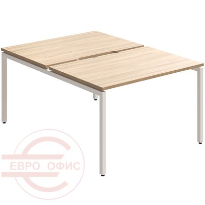 RP-4.2(x2)+F-48 Стол на металлокаркасе Мебель Стиль Rio Project (Швейцарский вяз MS)