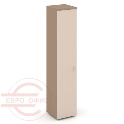 ES.SU-1.9(L) Шкаф высокий узкий левый RIVA Estetica (Латте/Капучино)