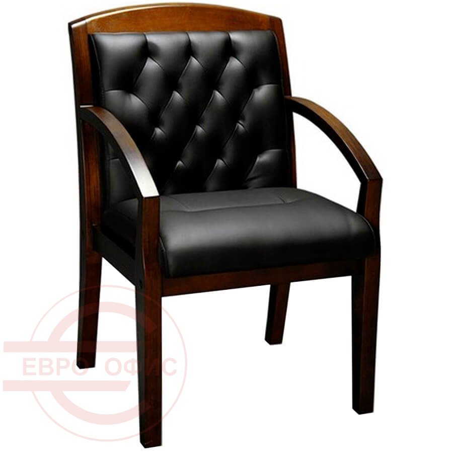 CONGRESS LUX LX Кресло для переговорной Мирэй Групп, обивка иск. кожа (Чёрный)