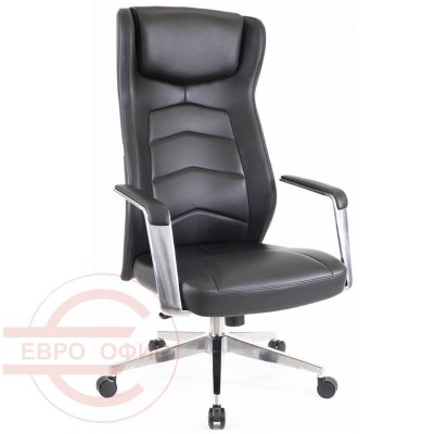 Parlament Кресло для руководителя  EVERPROF, обивка кожа (Чёрный) Parlament Кресло для руководителя  EVERPROF, обивка кожа (Чёрный)