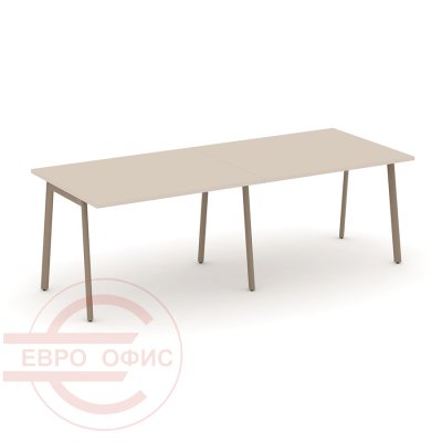 ES.PRG-2.2-P Стол переговорный RIVA Estetica (Капучино/Металл Латте)